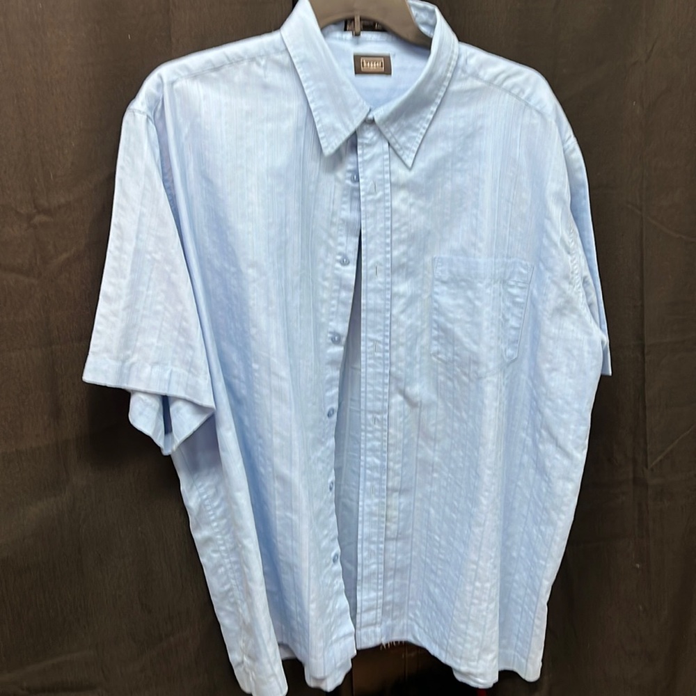 Haggar button-down, short sleeve shirt